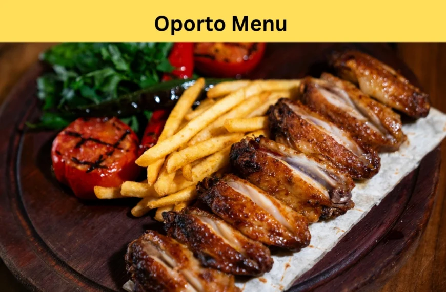 oporto menu