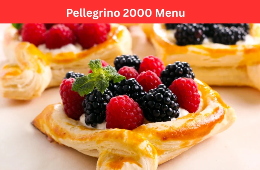 pellegrino 2000 menu