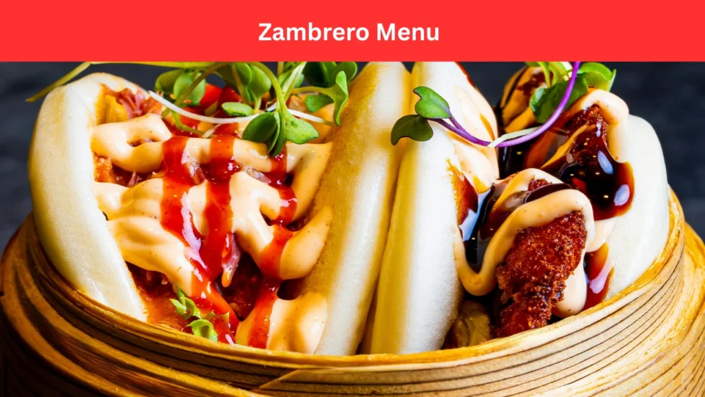 zambrero menu
