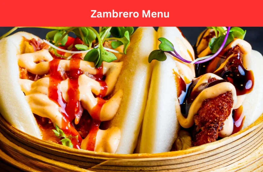 zambrero menu