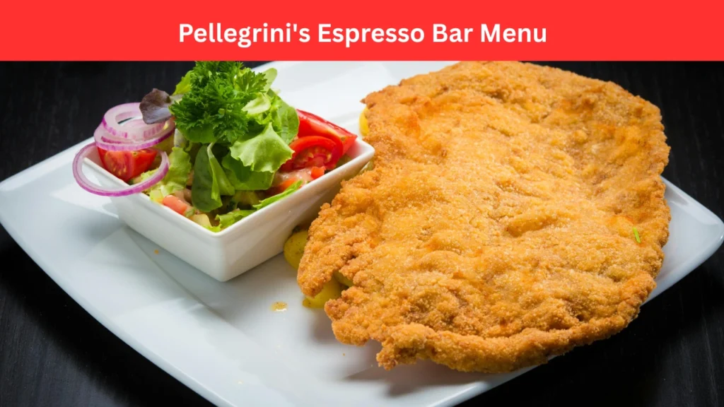 pellegrini's espresso bar menu
