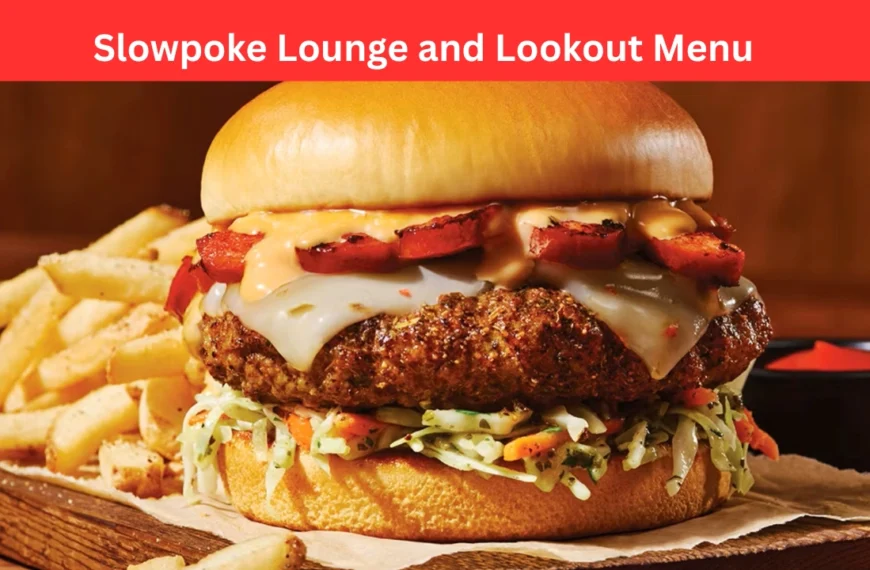 slowpoke lounge and lookout menu
